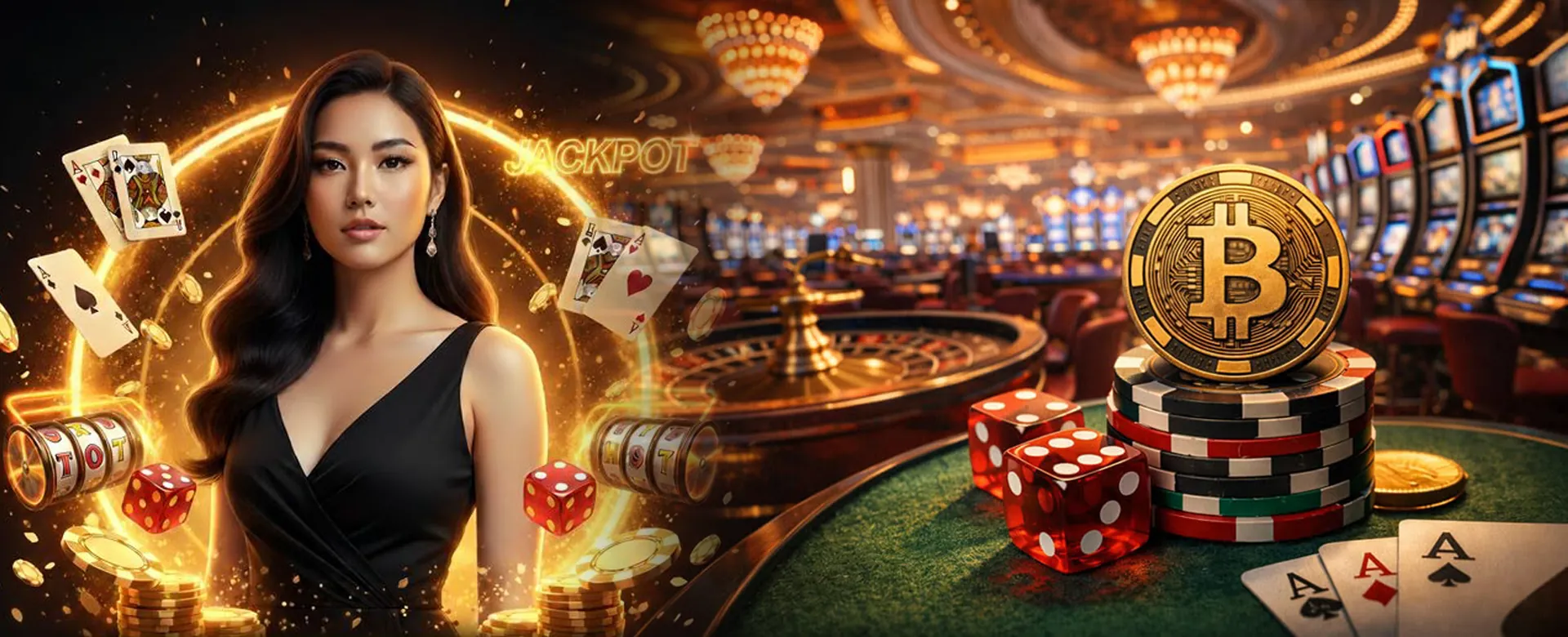 Dynamic shot of th7777 online casino games and sports betting interface
